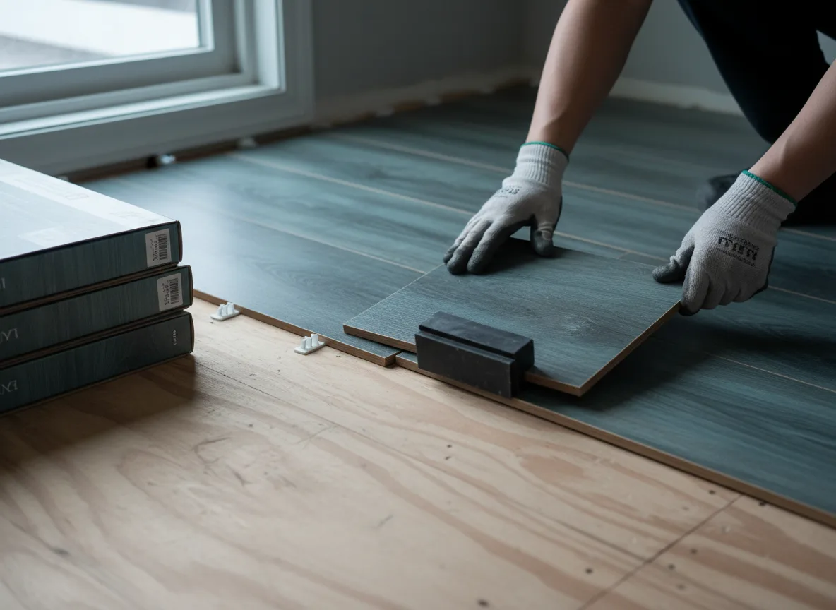 Luxury Vinyl Plank Installation company in Cummings, ND